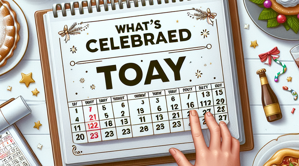 ¿Qué se Celebra Hoy? Descubre los Eventos y Festividades de Este Día Especial