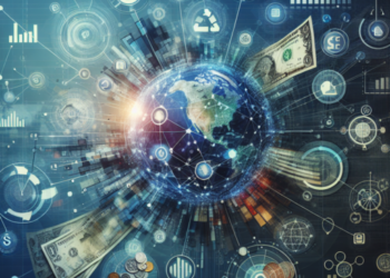 concepto de economía virtual
