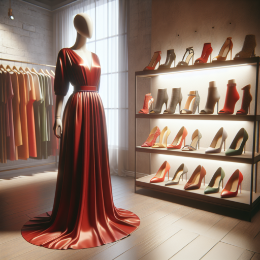 que zapatos usar con vestido rojo largo